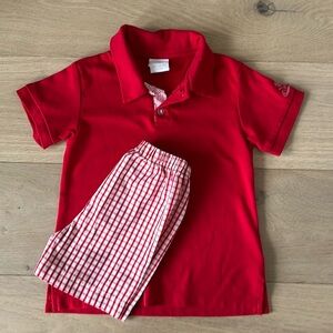 Size 5 Lullaby Set Polo and Shorts Set